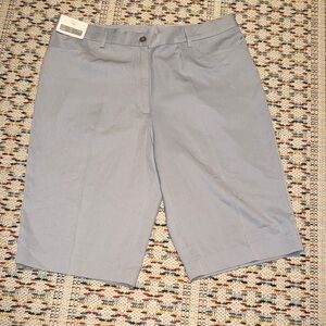 Women's Light Gray Bermuda Shorts